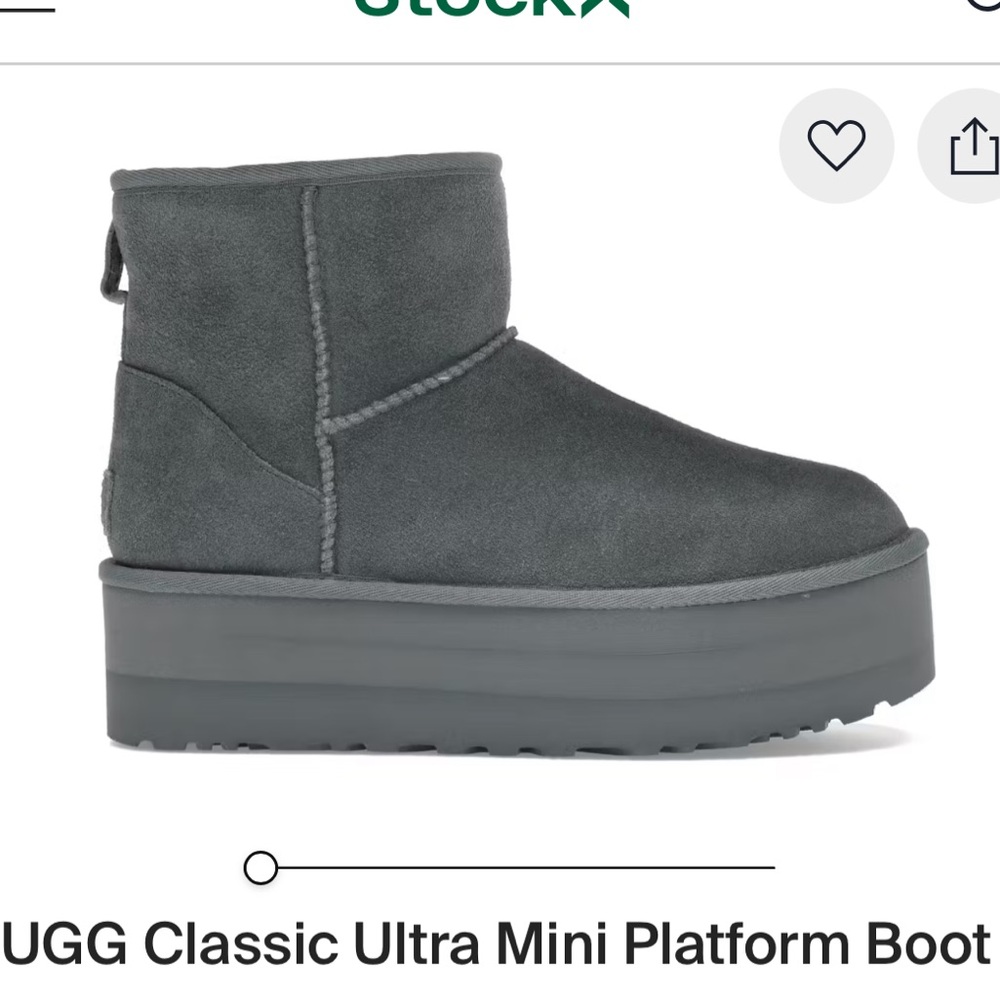 UGG Mini in smoke plum | Size 9